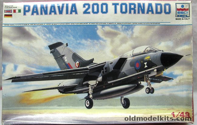 ESCI 1/48 Panavia 200 Tornado - RAF / Italian / German Air Forces, 4003 plastic model kit